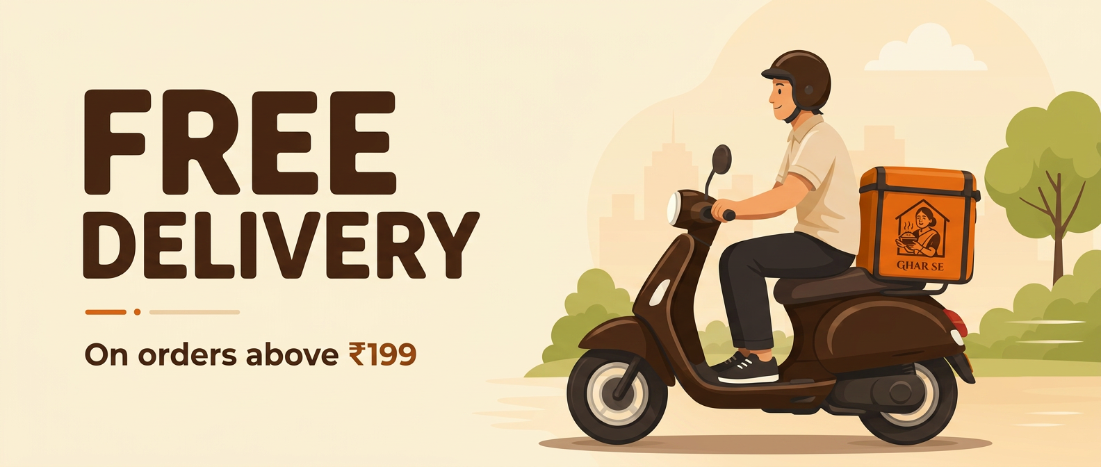 Free delivery above ₹199